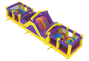 Purple Obstacle Course