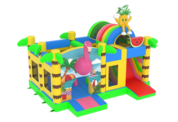 Multiplay Flamingo Bouncy Castle