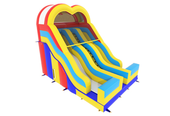 Multi Color Slide 2 Lanes 3.1m Platform