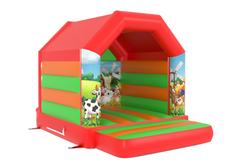 A Frame Farm Bouncy Castle