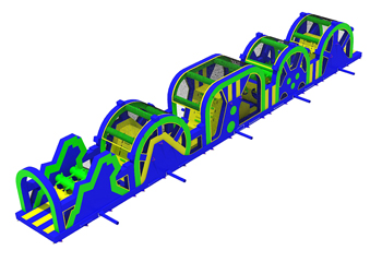 Dark Blue Large Obstascle Course