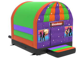 Disco Purple Bouncy Castle