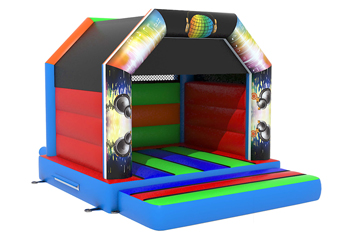 Disco Night Bouncy Castle