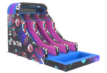 TikTok Water Slide 2.7m Platform