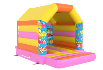 A Frame Party Time Bouncy Castle