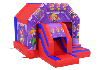 17x12ft Clown Front Slide Combi