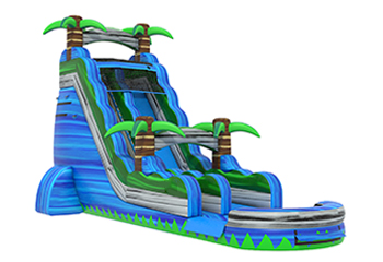 22ft Blue Crush Tsunami Water Slide