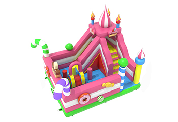 Fun City Candy Bouncy Castle