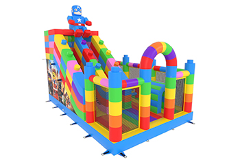 Fun City Lego Bouncy Castle