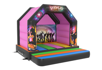 Disco Bouncy Castle 3.6x3.6m