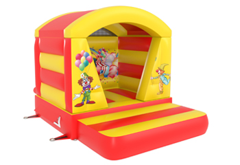 Clown Bouncy Castle With Roof