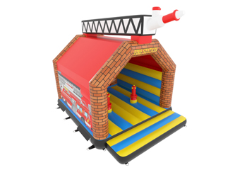 Fire Truck Bouncy Castle