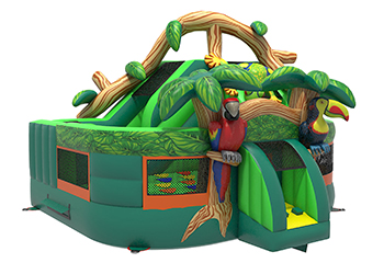 Funcity Jungle Bounce House