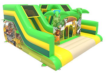 Multiplay Jungle Bouncy Castle