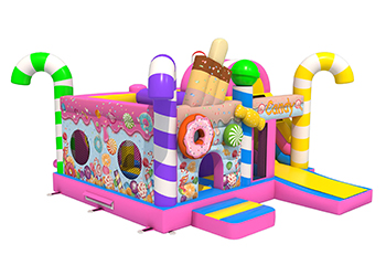 Multiplay Candy Bouncy Castle