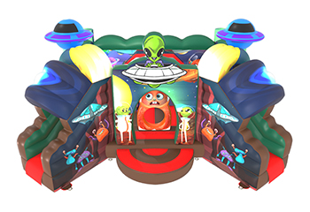 Multiplay Alien Bouncy Castle