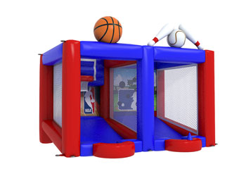 Basketball & Baseball 2 IN 1 Game