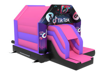 Slide Combo TikTok Bouncy Castle