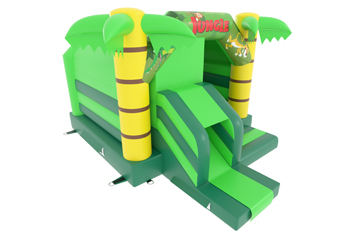 Slide Combo Jungle Bouncy Castle