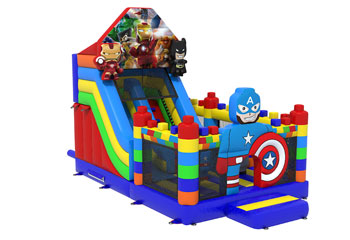 Funcity Lego Bouncy Castle 2.2m Platform