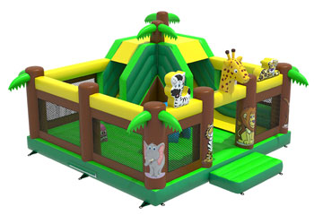 Funcity Jungle Bouncy Castle