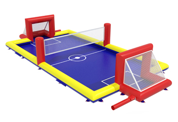 Football Arena With Volleyball Play Inside