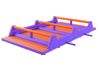 5K Challenge The Hurdles Purple&Orange