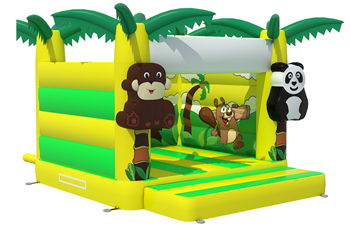 Jungle Bouncy Castle