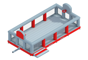 Basketball Area Inflated Floor