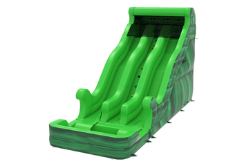 20ft Green Marble Water Slide