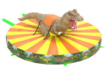 Dinosaur Pull Rodeo