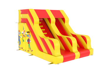 Clown Inflatable Slide 2.4m Platform