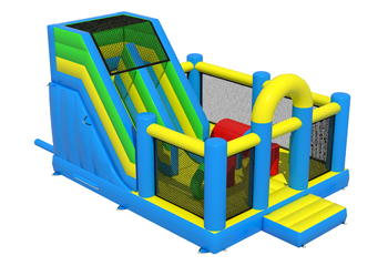 Funcity Multi Color Bouncy Castle