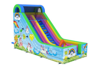 Unicorn Inflatable Slide