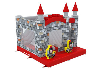 Slide Combo Knight Bouncy Castle