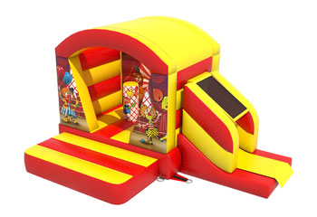 Slide Combo Circus Bouncy Castle