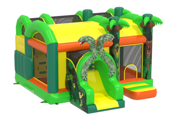 Slide Combo Snake Bouncy Castle