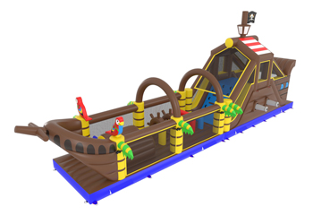 Pirateship Obstacle Course