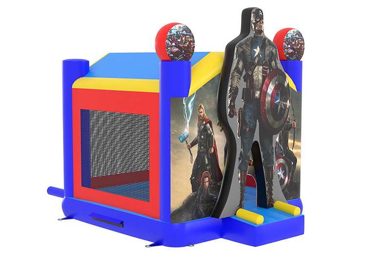 Supper hero bounce house