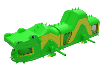 Green&Yellow Crocodlie Obstacle